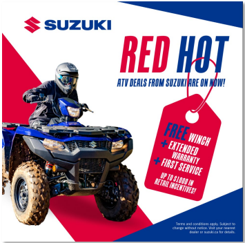 RED HOT! Up to $1000 in Retail Incentives!
